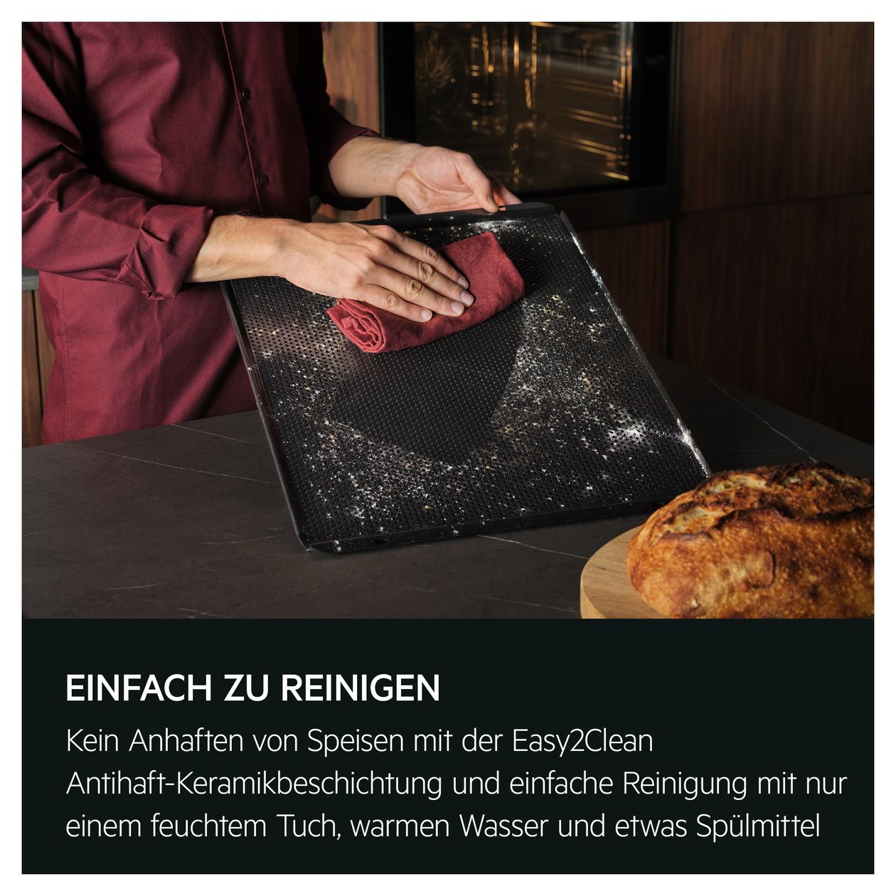 Serie 9000 TP9SK821T Einbaubackofen kompakt Dampfgaren AutoClean 