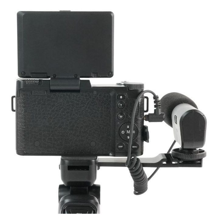 Realishot VLG-4K Digital Vlogging Kamera-Set 48 MP   (Schwarz) 