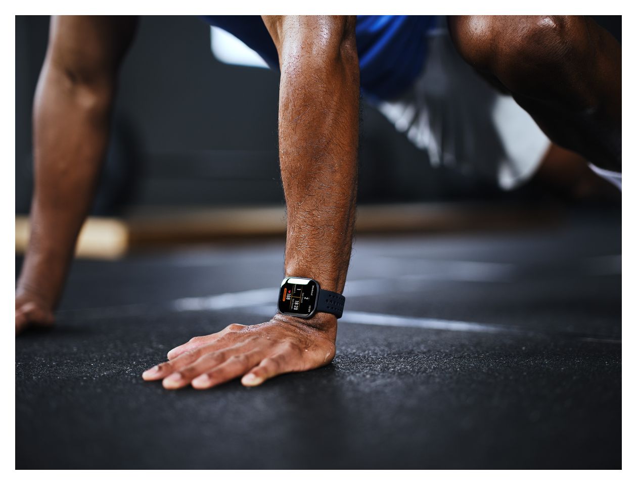 Bip 6 Digital Smartwatch Quadratisch 302 ppi  (Schwarz) 