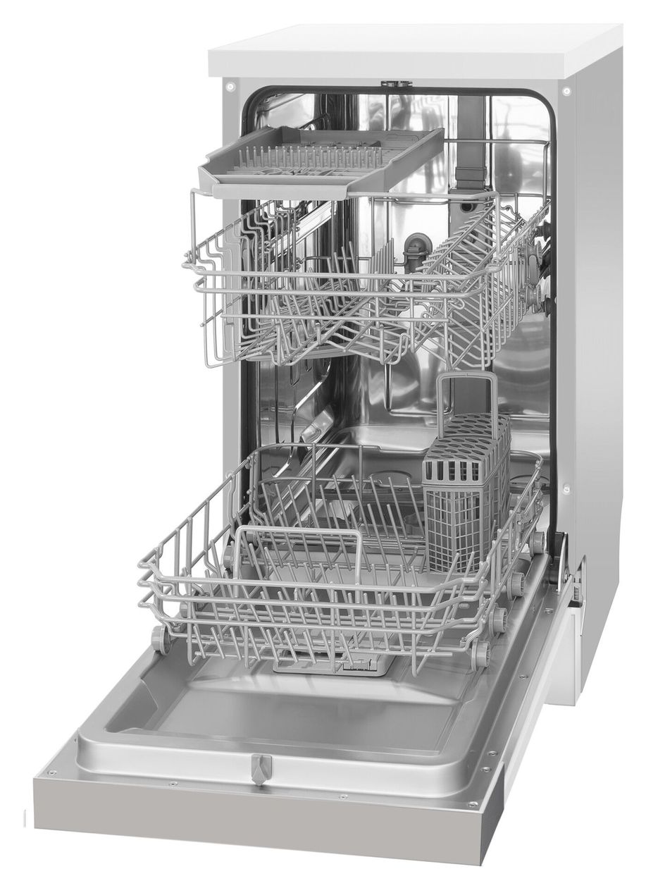 EGSP560911E 45 cm Geschirrspüler teilintegriert (ohne Front) Leise 10 Maßgedecke aquaStop Funktion 