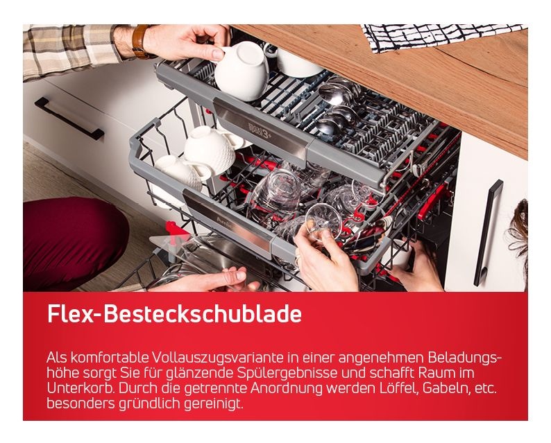 EGSP576910E 60 cm Geschirrspüler teilintegriert (ohne Front) Leise 14 Maßgedecke aquaStop Funktion 