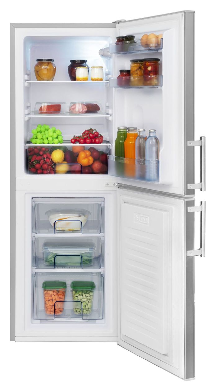 KGC384110E 93 l / 45 l Kühl-Gefrierkombi freistehend 118 kWh Jahr  (Edelstahl) 