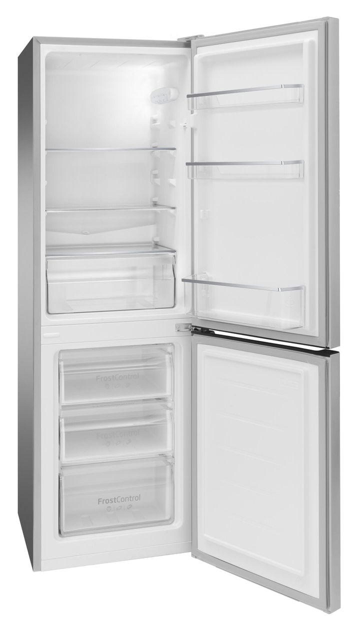 KGCL384157E 109 l / 48 l Kühl-Gefrierkombi freistehend 152 kWh Jahr  (Edelstahl) 