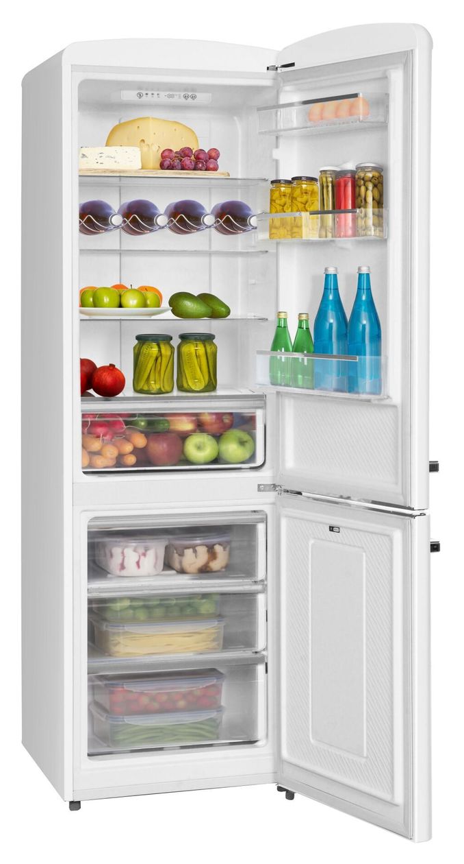 KGCR387109W 234 l / 96 l Kühl-Gefrierkombi freistehend NoFrost 196 kWh Jahr  (Weiß) 