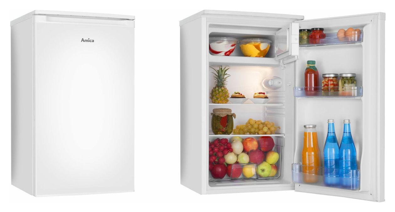 KS361155 W 83 l / 75 l Tischkühlschrank EEK: E 128 kWh Jahr  (Weiß) 