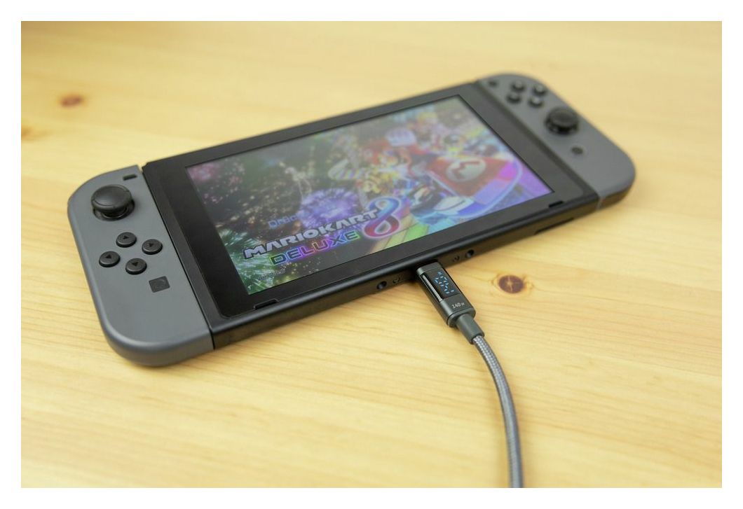 1700-0176 0,48 Gbit/s Rundkabel USB C auf USB C Männlich bis 140 W 1,2 m  (Anthrazit) 