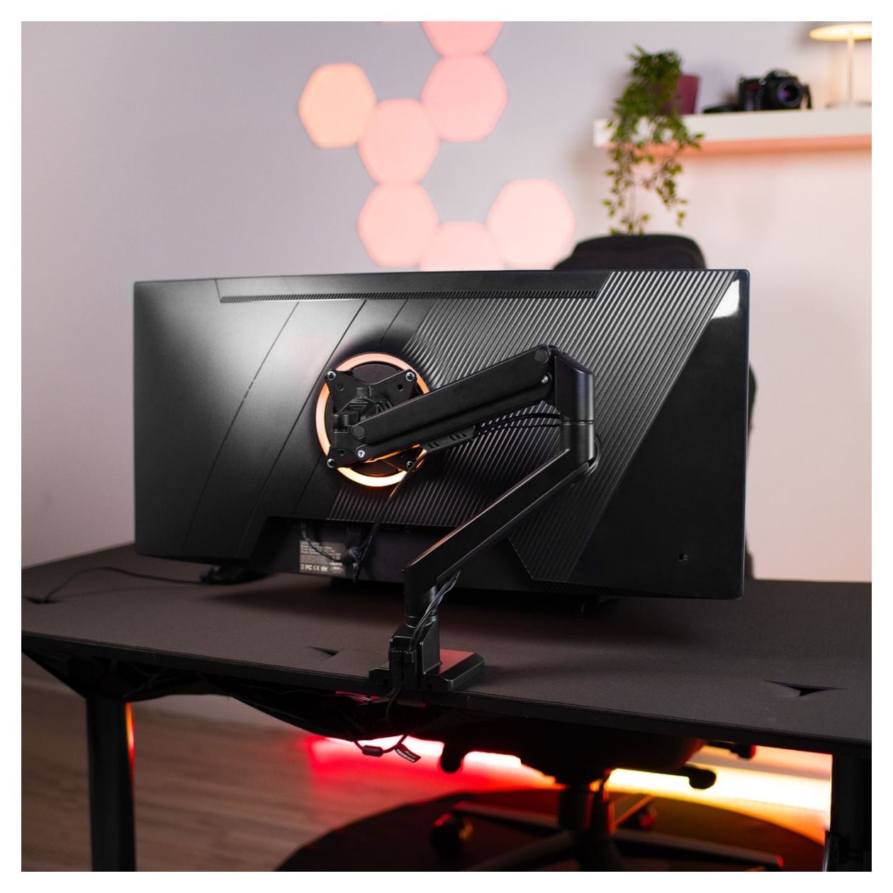 Alzare Neo Monitorarm bis 9 kg  (Schwarz) 