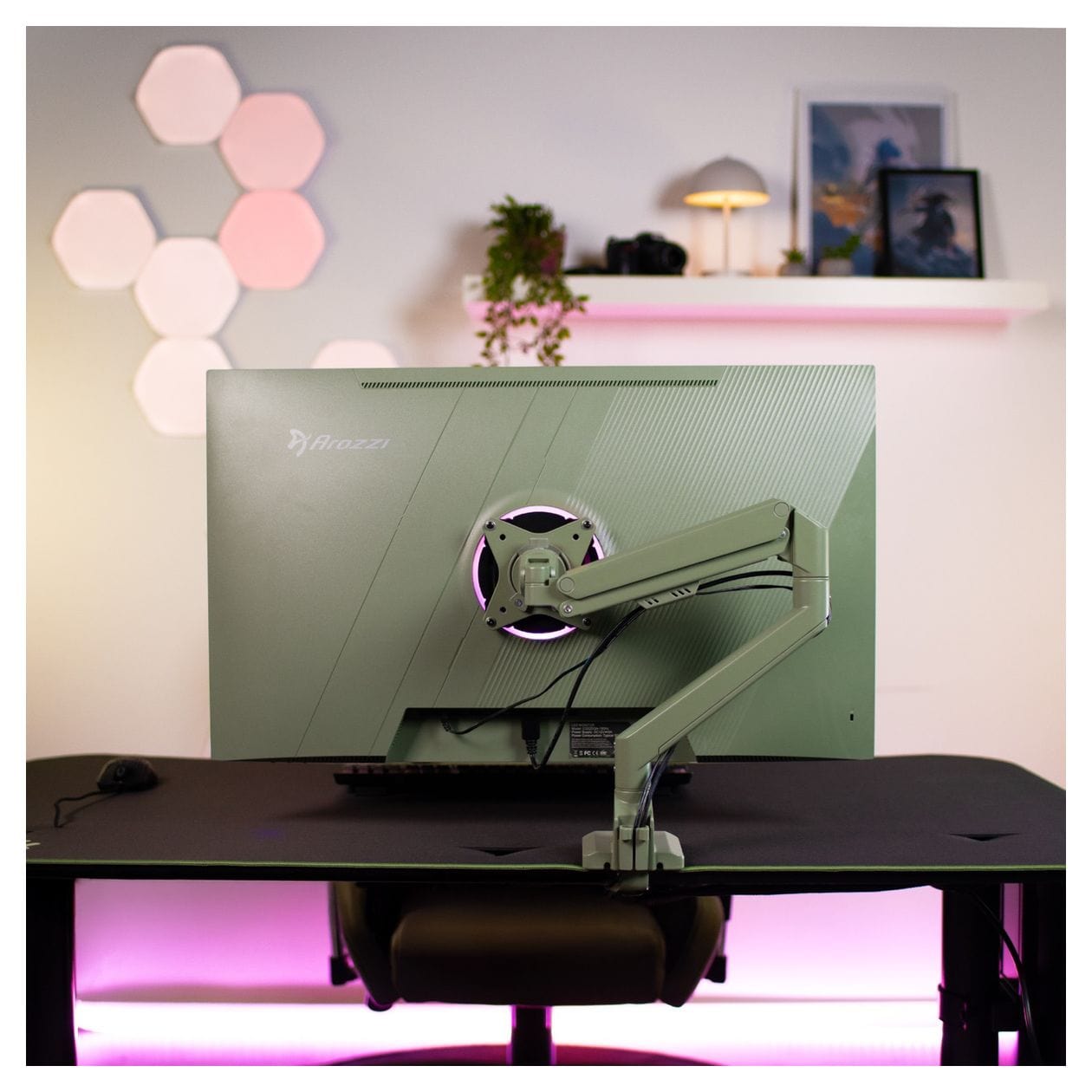 Alzare Neo Monitorarm bis 9 kg  (Grün) 