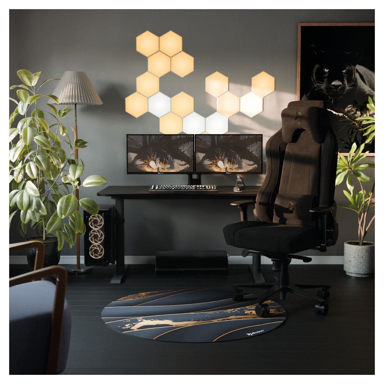Arena PC-Halterung bis 30 kg  (Schwarz) 