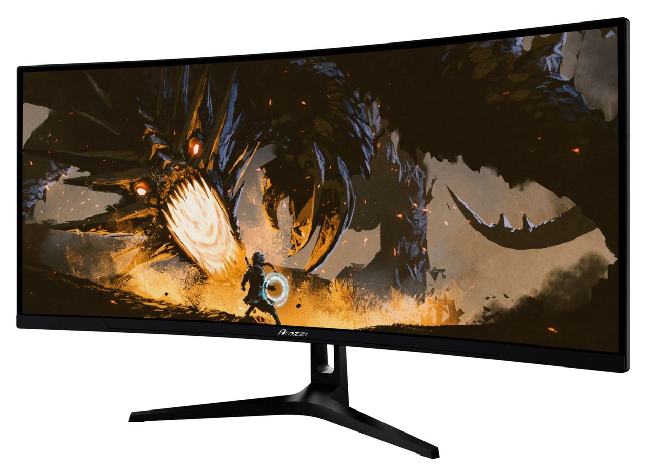 Nova Curved 4K Ultra HD Monitor 86,4 cm (34 Zoll) 21:9 1 ms 350 cd/m²  (Schwarz) 
