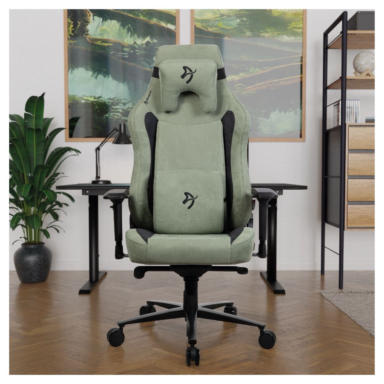 Vernazza XL Supersoft Gamingstuhl bis 170 kg (Grün) 