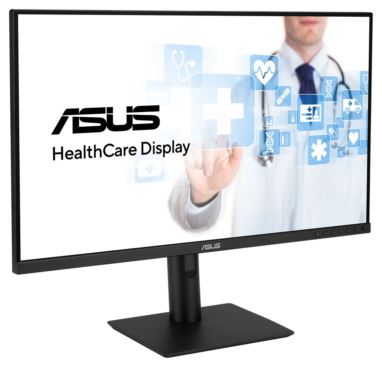 Health Care HA2441A Quad HD Monitor 60,5 cm (23.8 Zoll) 16:9 5 ms 300 cd/m²  (Schwarz) 