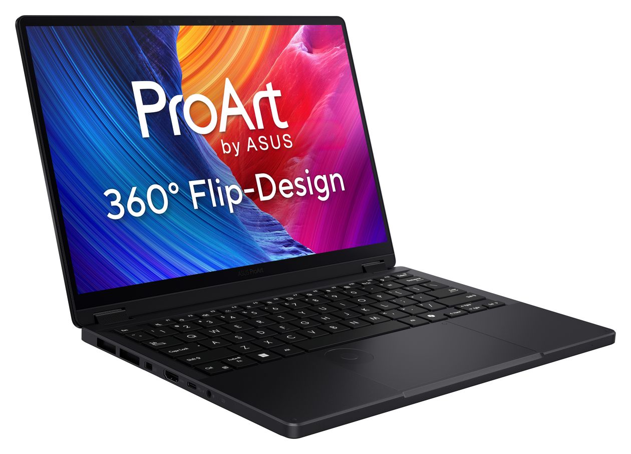 ProArt PX13 HN7306EA-LX070W Copilot+ 2K Ultra HD Notebook 33,8 cm (13.3 Zoll) 2880 x 1800 Pixel 1 TB SSD Windows 11 Home AMD Ryzen AI Max+ max. 5,1 GHz  (Schwarz) 
