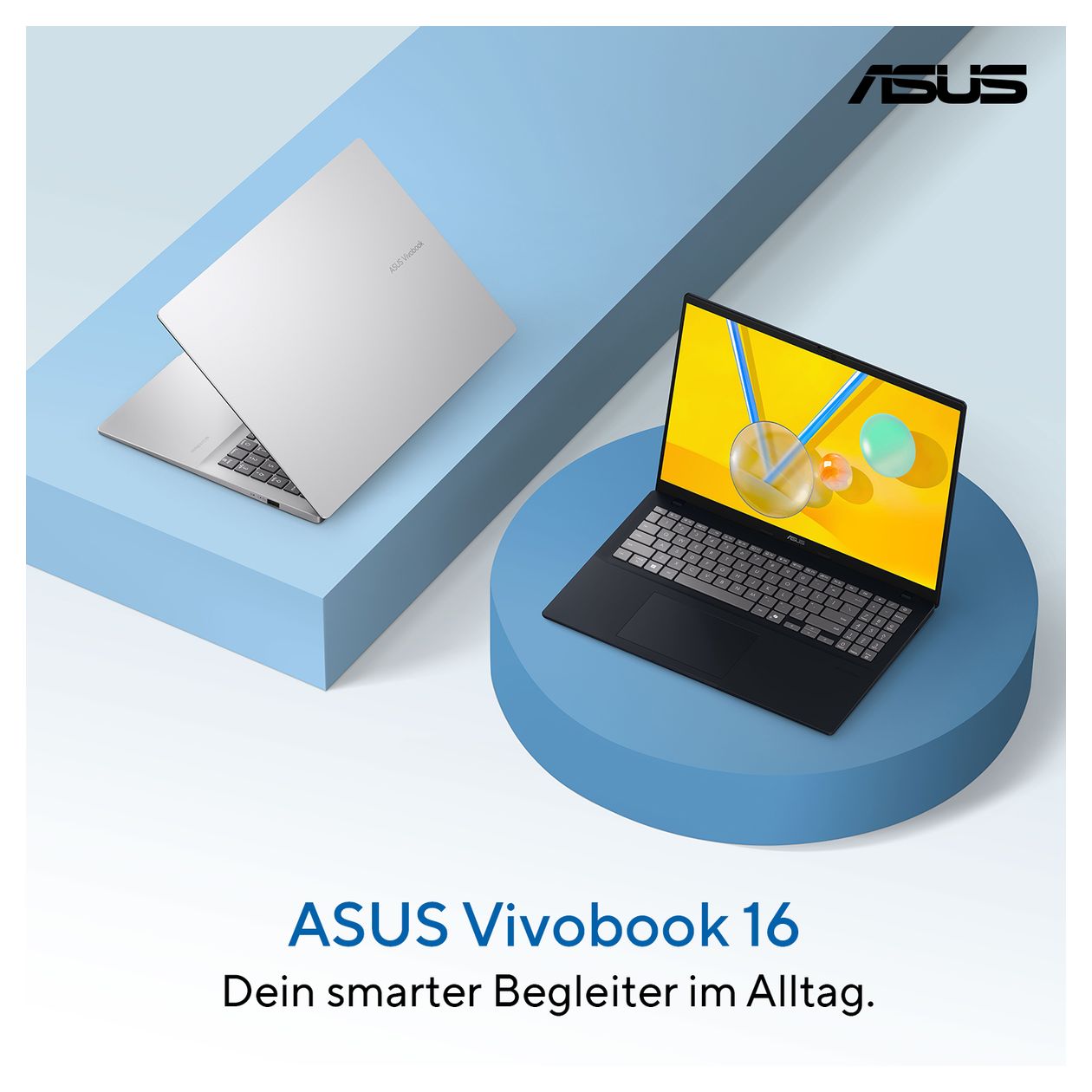 Vivobook X1607CA-MB045W WUXGA Notebook 40,6 cm (16 Zoll) 1920 x 1200 Pixel 512 GB SSD Windows 11 Home Intel Core Ultra 5 max. 4,9 GHz  (Blau) 