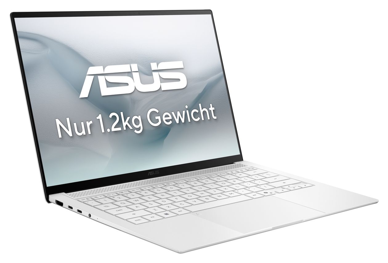 Zenbook S14 UX5406AA-SU236W 2K Ultra HD Notebook 35,6 cm (14 Zoll) 2880 x 1800 Pixel 1 TB SSD Windows 11 Home Intel Core Ultra 9 max. 4,9 GHz  (Weiß) 