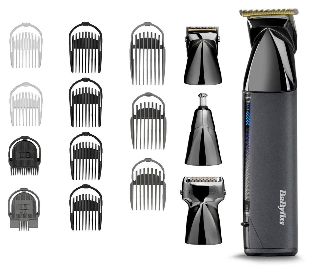 MT991E Super-X Metal Black Edition Haarschneider Batterie/Akku 