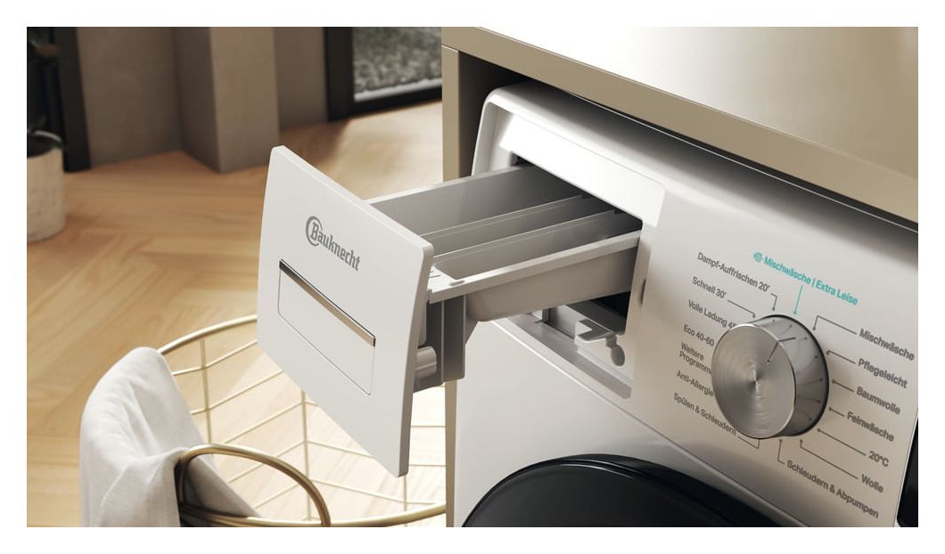 B6R88E Silence De 8 kg Frontlader Waschmaschine 1400 U/min AutoClean 
