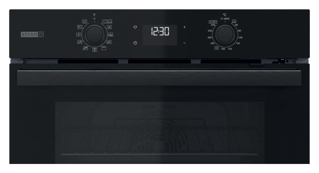 BBA2S85PU1K Einbaubackofen groß Dampfgaren AutoClean 
