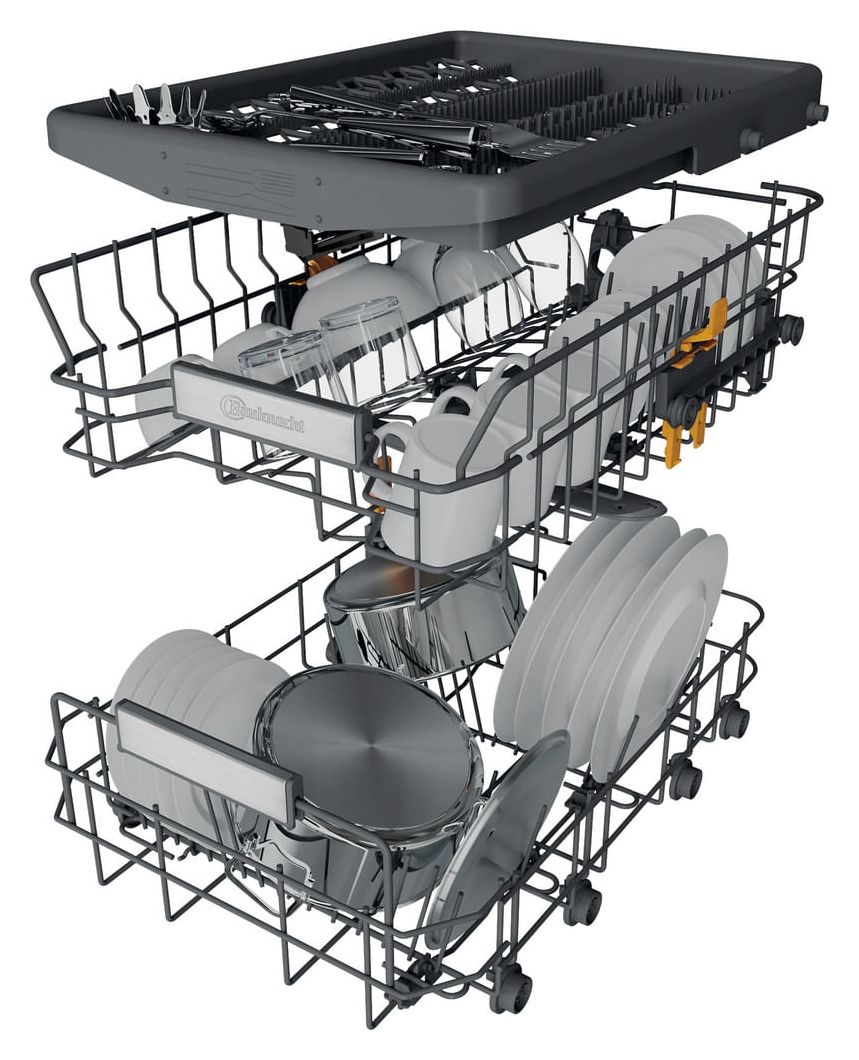 BK6IB10BS7LA0 45 cm Geschirrspüler vollintegriert (ohne Front) Sehr leise 10 Maßgedecke ActiveDry 