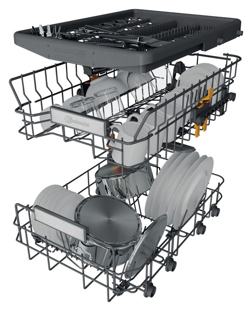 BK6PB10BS7A0 45 cm Geschirrspüler teilintegriert (ohne Front) Sehr leise 10 Maßgedecke ActiveDry 