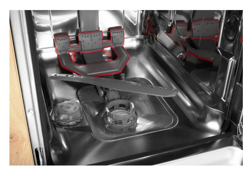 BSUO3O33PFX 45 cm Geschirrspüler unterbaufähig Leise 10 Maßgedecke 