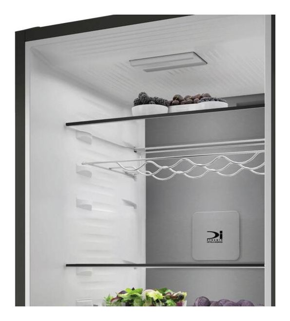 KGDNF20CDBL 297 l / 118 l Kühl-Gefrierkombi freistehend NoFrost 214 kWh Jahr  (Edelstahl) 