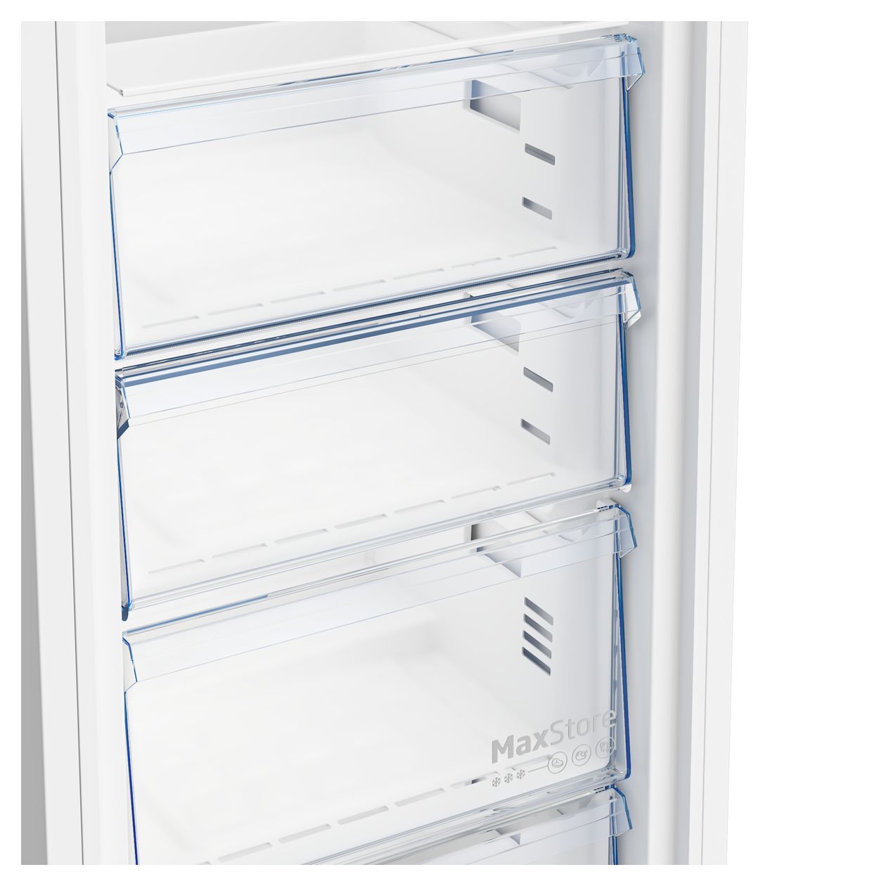 B3RFNE294W 260 l Gefrierschrank 242 kWh Jahr NoFrost  (Weiß) 