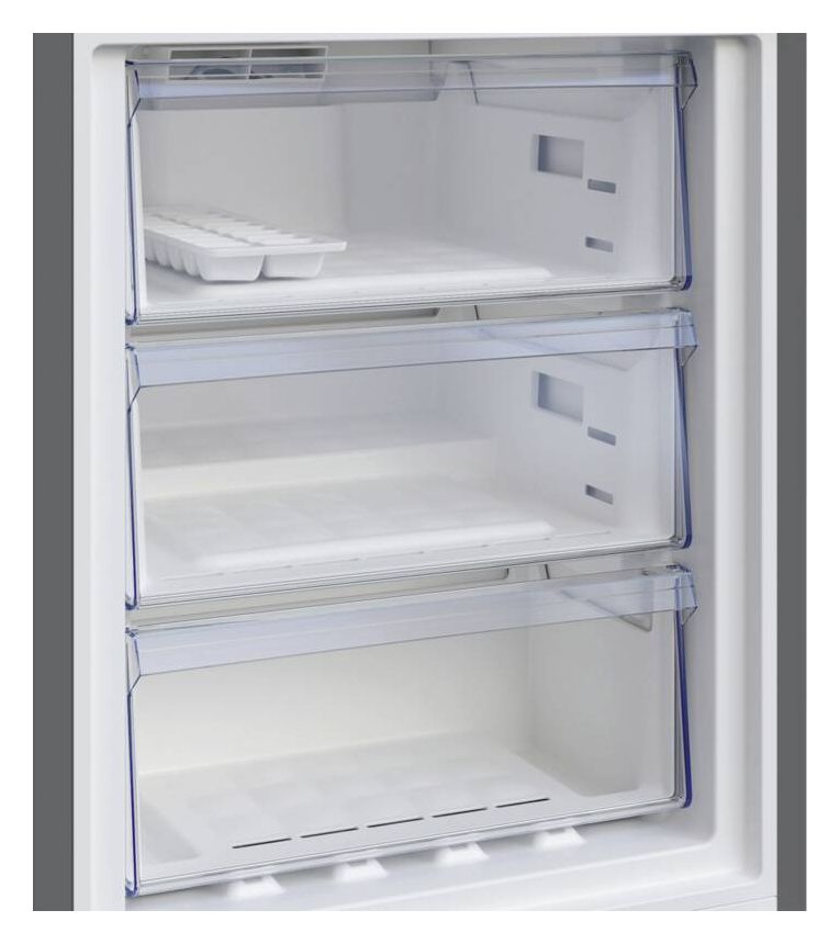 B5RCNA346HG 209 l / 92 l Kühl-Gefrierkombi freistehend NoFrost 200 kWh Jahr  (Grau) 