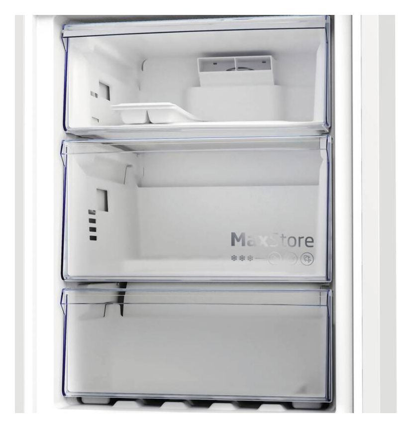 B5RCNA406DHXB1 249 l / 106 l Kühl-Gefrierkombi freistehend NoFrost 170 kWh Jahr  (Edelstahl) 