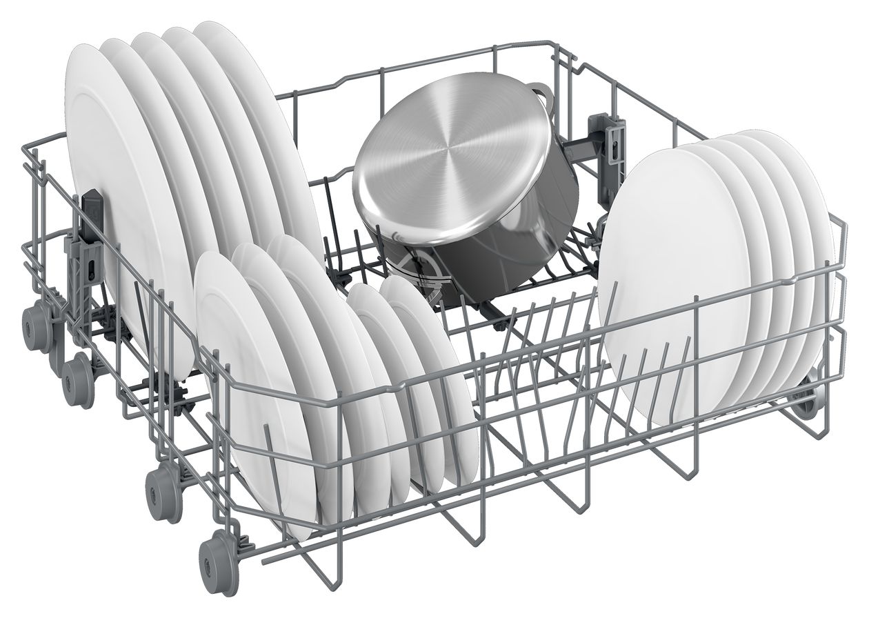 BDFN26420S 60 cm Geschirrspüler freistehend Leise 14 Maßgedecke Turbo-Trocknen 