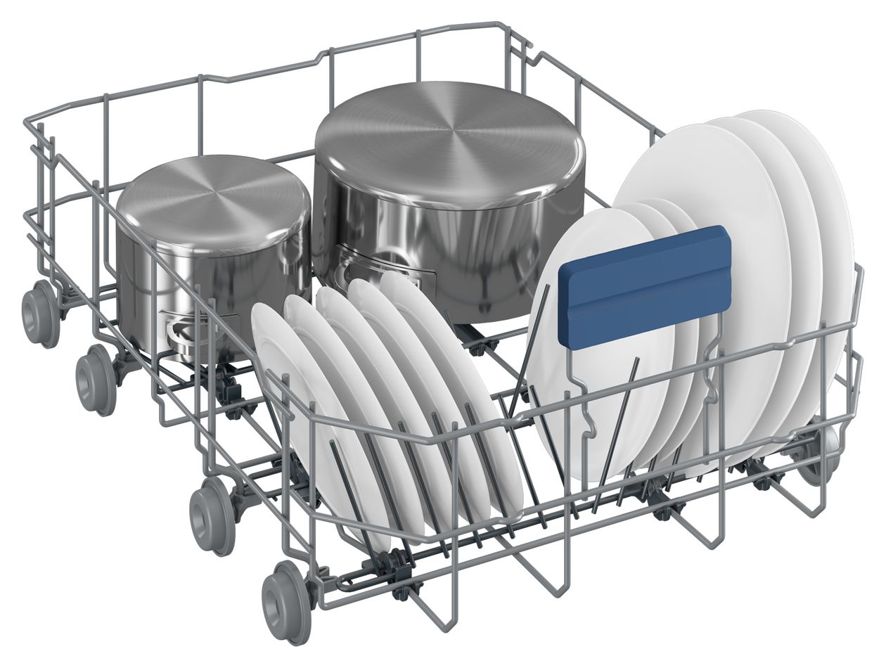 BDUS26040XQ 45 cm Geschirrspüler teilintegriert (ohne Front) Leise 10 Maßgedecke Restwärme 