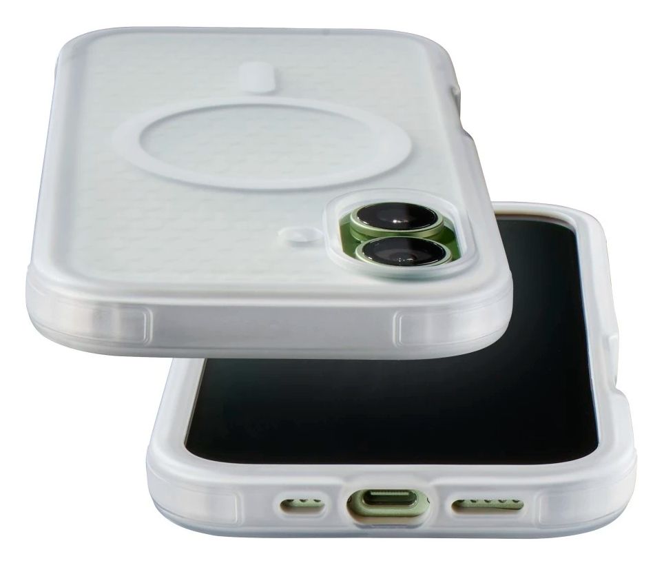 016036 Robust Iced Cover für iPhone 17  (Transparent) 