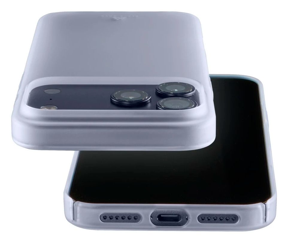 016051 Ultra Thin Iced Cover für iPhone 17 Pro Max  (Transparent) 
