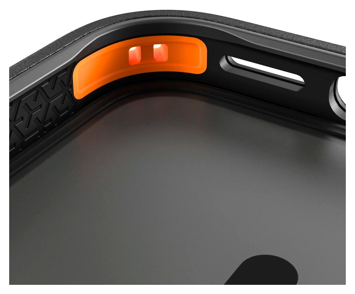 016054 Robust Hybrid Cover für iPhone 17 Pro Max  (Schwarz) 