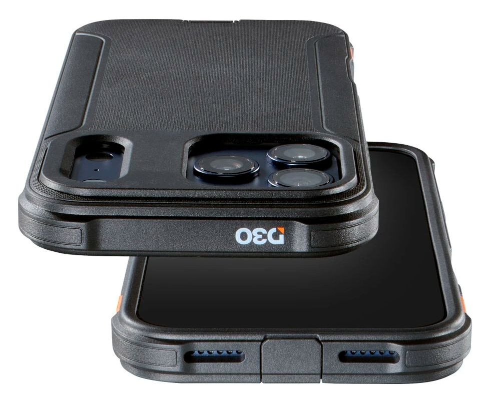 016055 Ultra Robust Cover für iPhone 17 Pro Max  (Schwarz) 