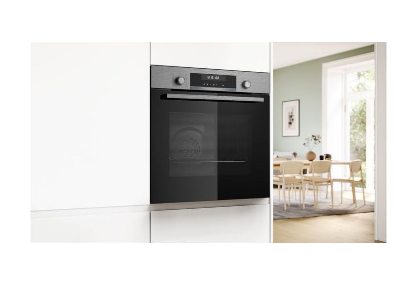 EXB63IP1 (HBG578BS3 + PIF64RBB5E + HEZ631070) Backofen-Set groß AutoClean mit autarkem 60 cm Induktions Kochfeld 