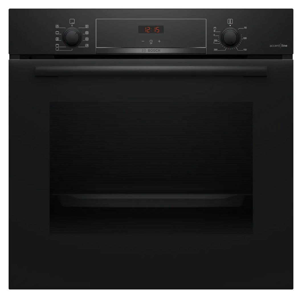 Serie 4 HBA4340B3 Einbaubackofen groß AutoClean (Schwarz) 