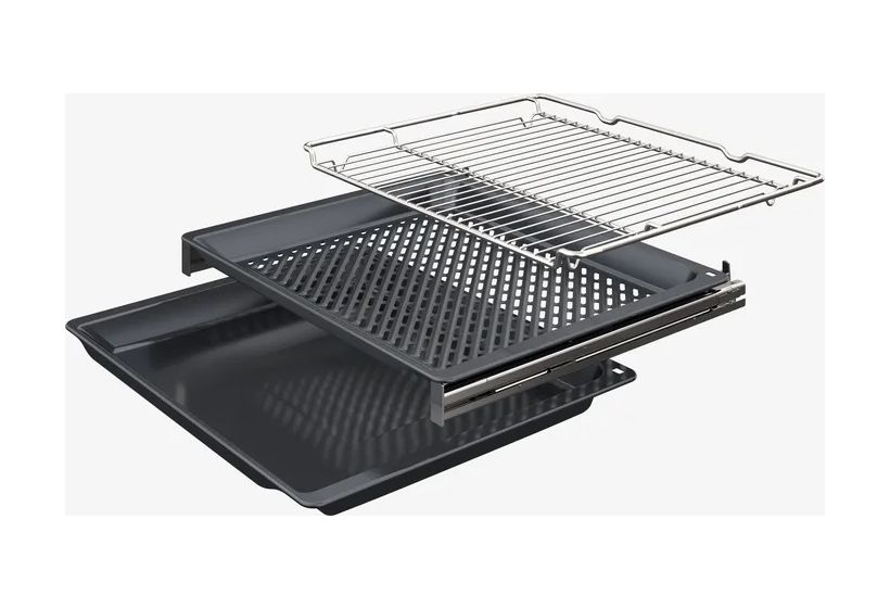 HBD473AB83 (HBA4720B3 + PKC845FP1D) Backofen-Set groß AutoClean Hydrolytisch mit autarkem 80 cm Glaskeramikkochfeld Kochfeld 
