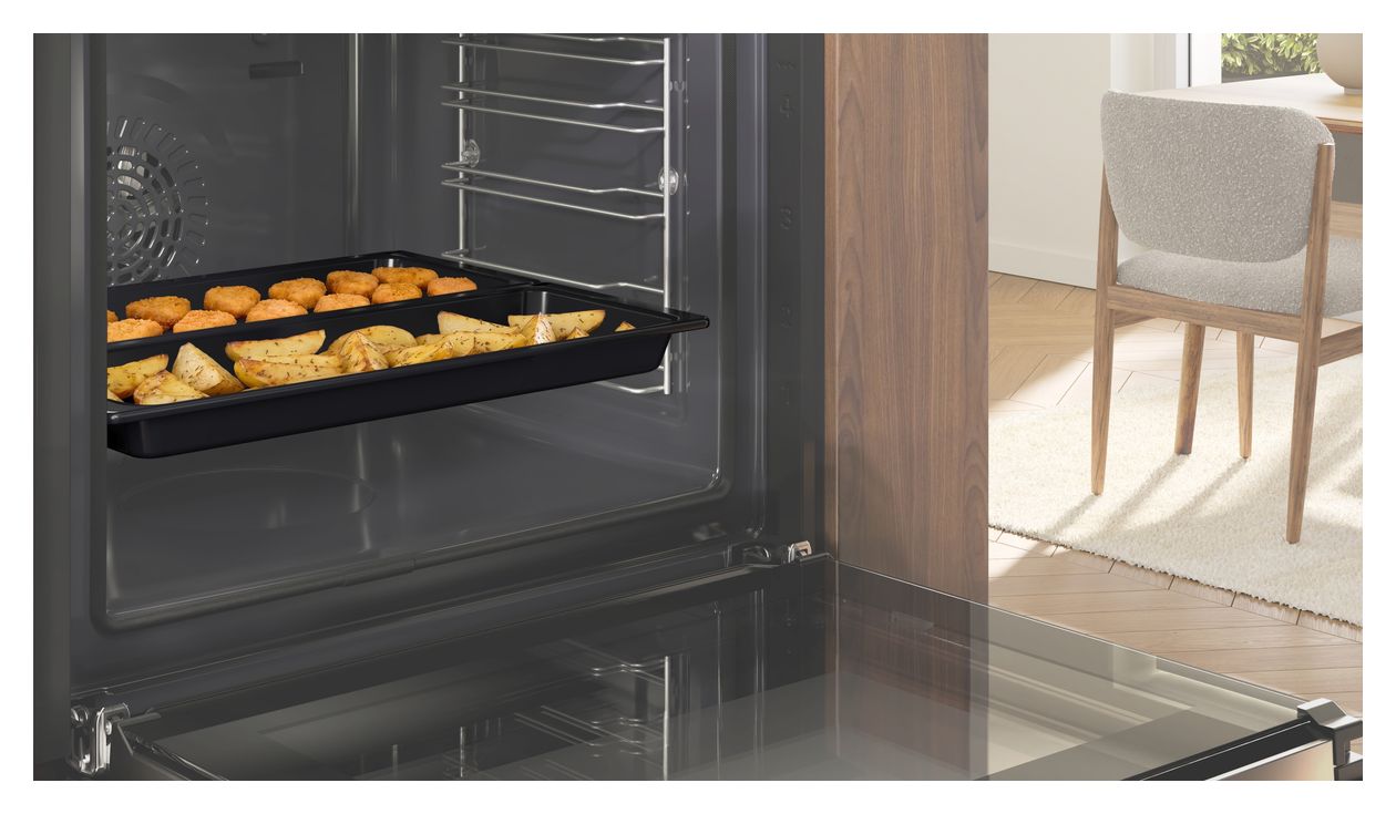 HEZ530000 schmale Universalpfanne (Schwarz) 