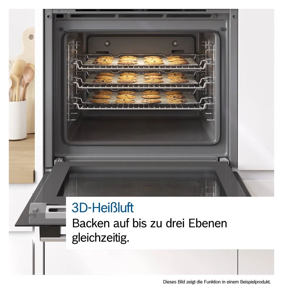 HND211RS63 (HEF113BS1 + HEZ438201 + NKN645GA2E) Herdset normal mit 60 cm Glaskeramik Kochfeld 