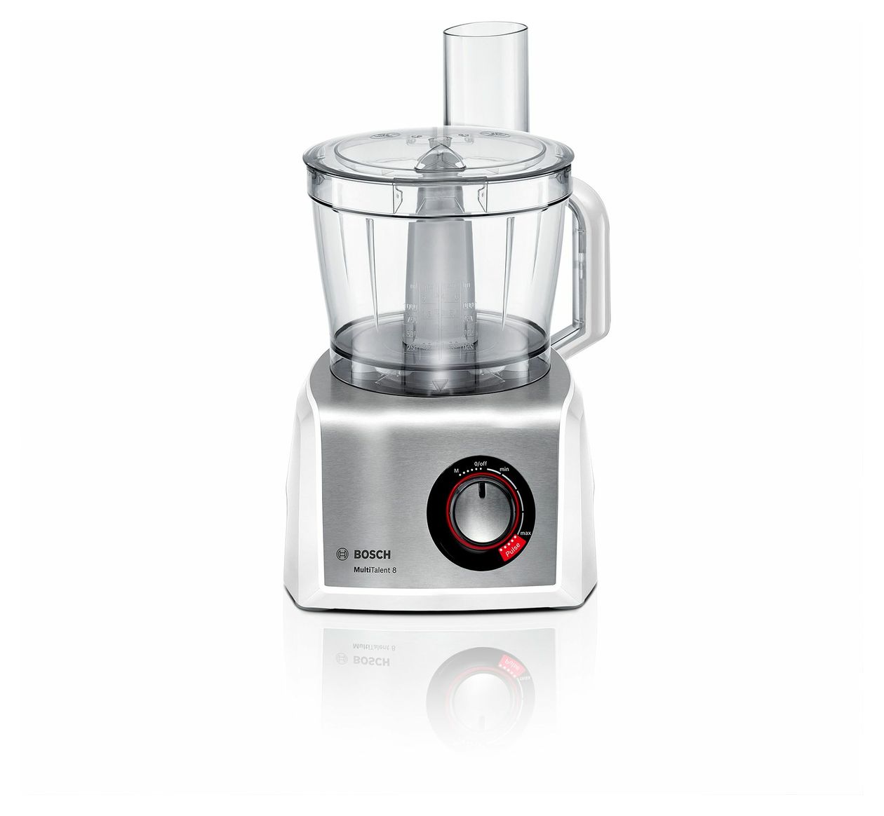 MC812S814 1250 W Küchenmaschine 3,9 l  (Edelstahl, Weiß) 