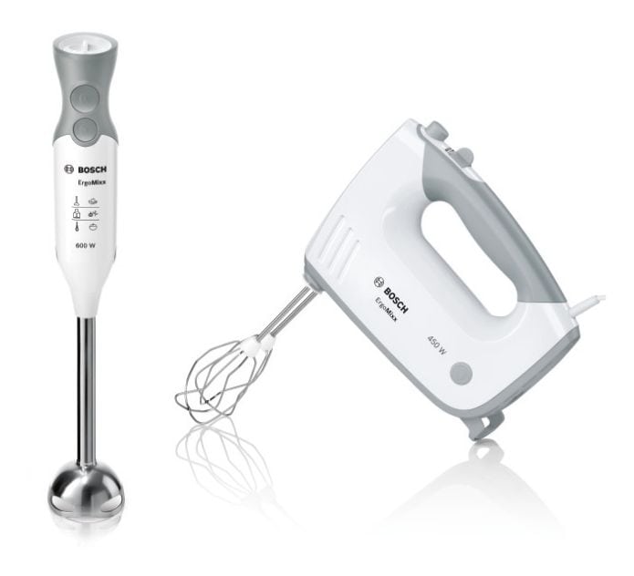 MFQ36470 ErgoMixx Handmixer 450 W 5 Stufen  (Weiß) 
