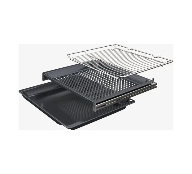 MKH63SP3 (HEG278AB3 + NKH645GA2M) Herdset groß AutoClean mit 60 cm Induktions Kochfeld 