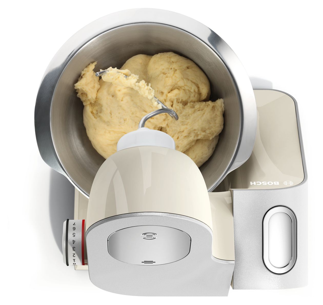 MUM58L20 1000 W Küchenmaschine 3,9 l (Grau, Edelstahl, Weiß) 