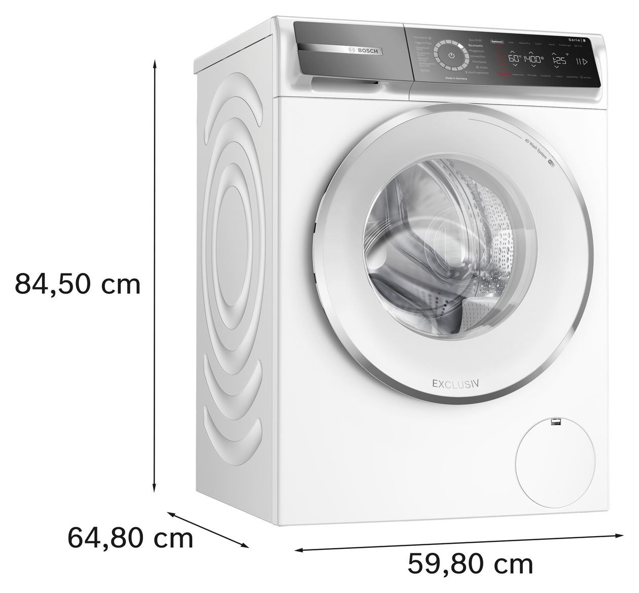 Seire 8 WGB244090 9 kg Frontlader Waschmaschine 1400 U/min aquaStop Funktion AutoClean 