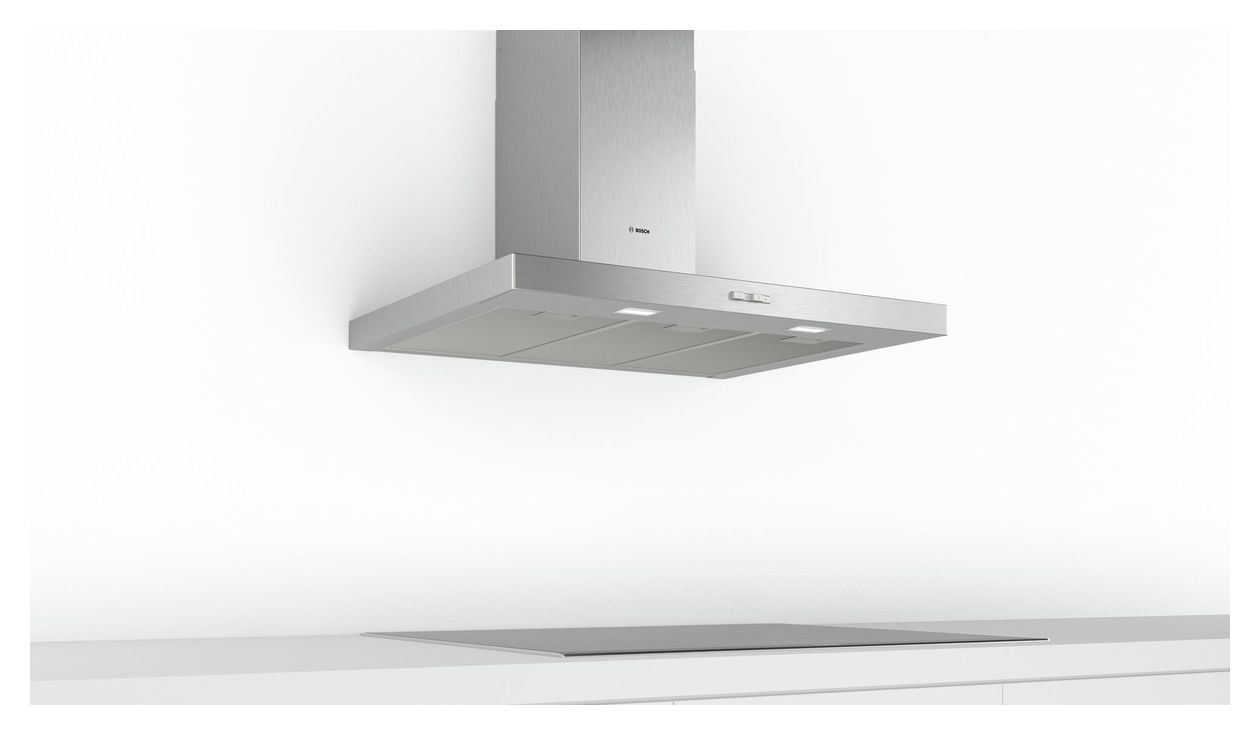 Serie 2 DWB96BC50 Abluft Dunstabzugshaube/Esse Wand 90 cm (Edelstahl) 