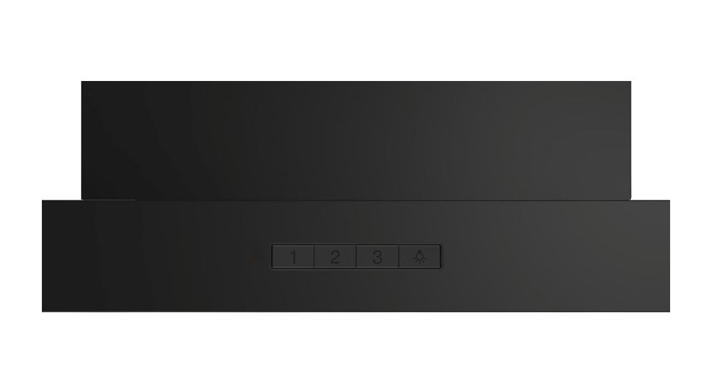 Serie 2 DWB96BC60 Abluft/Umluft Dunstabzugshaube/Esse Wand 90 cm (Schwarz) 