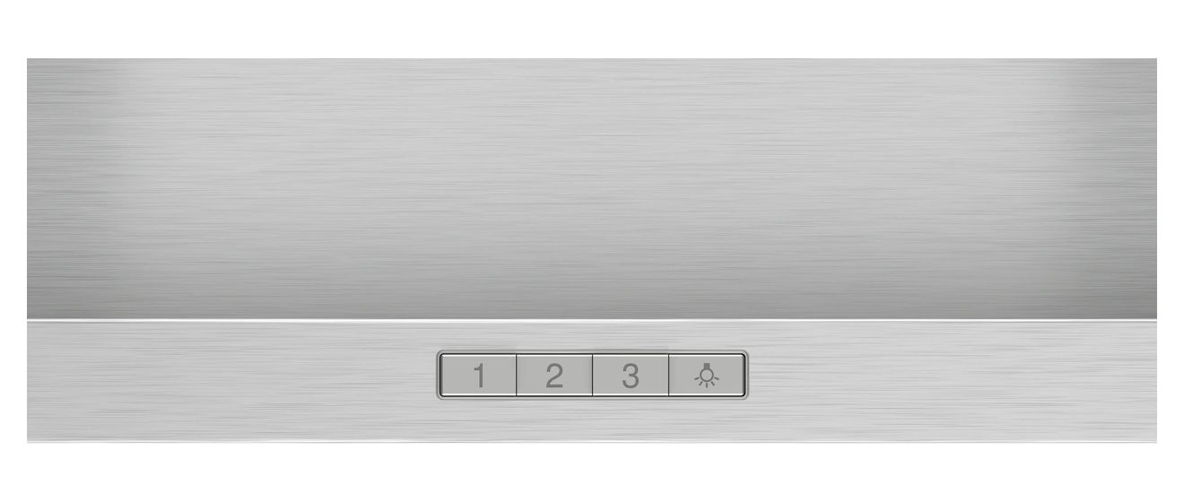 Serie 2 DWP65BC51 Umluft Dunstabzugshaube/Esse Wand 60 cm (Silber) 
