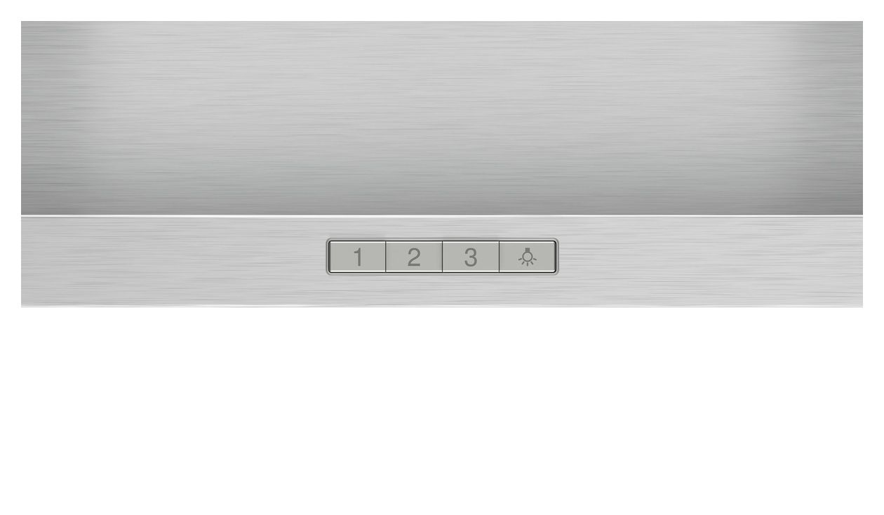 Serie 2 DWP96BC50 Abluft Dunstabzugshaube/Esse Wand 90 cm (Edelstahl) 