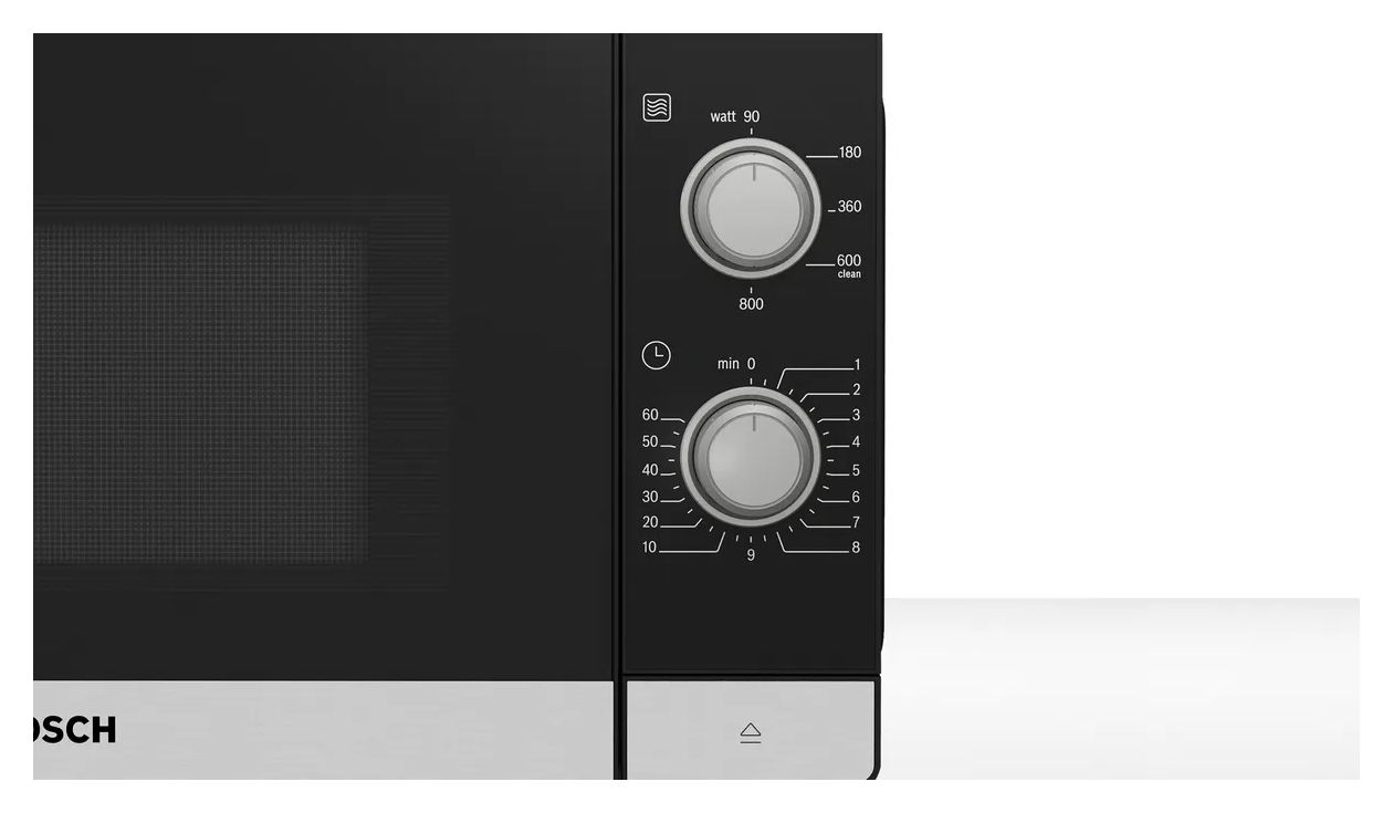 Serie 2 FFL020MS2 Freistehende Mikrowelle 800 W Größe: klein 5 Stufen  (Schwarz, Edelstahl) 